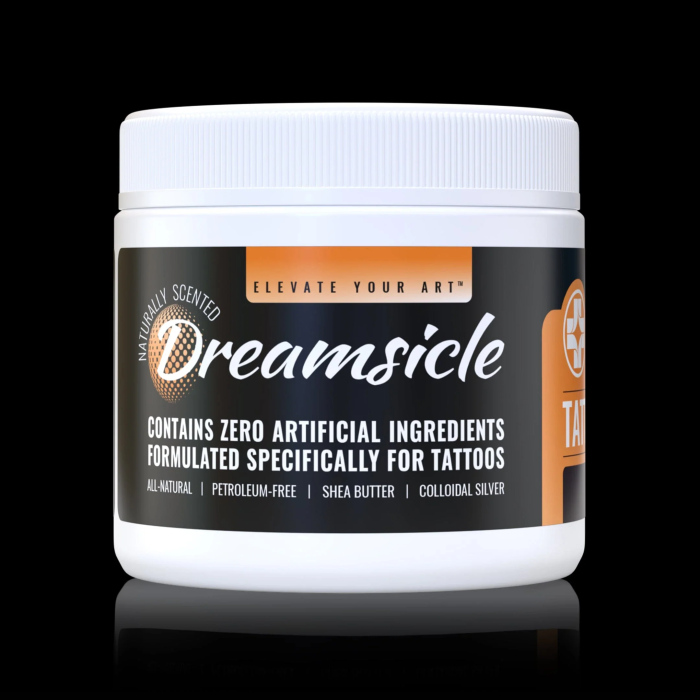 creamsicle tattoo glide