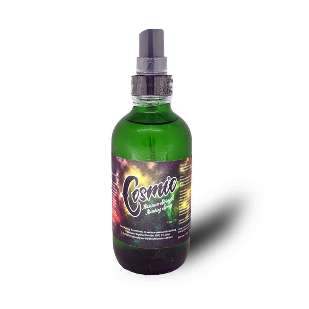 Cosmic numbing spray