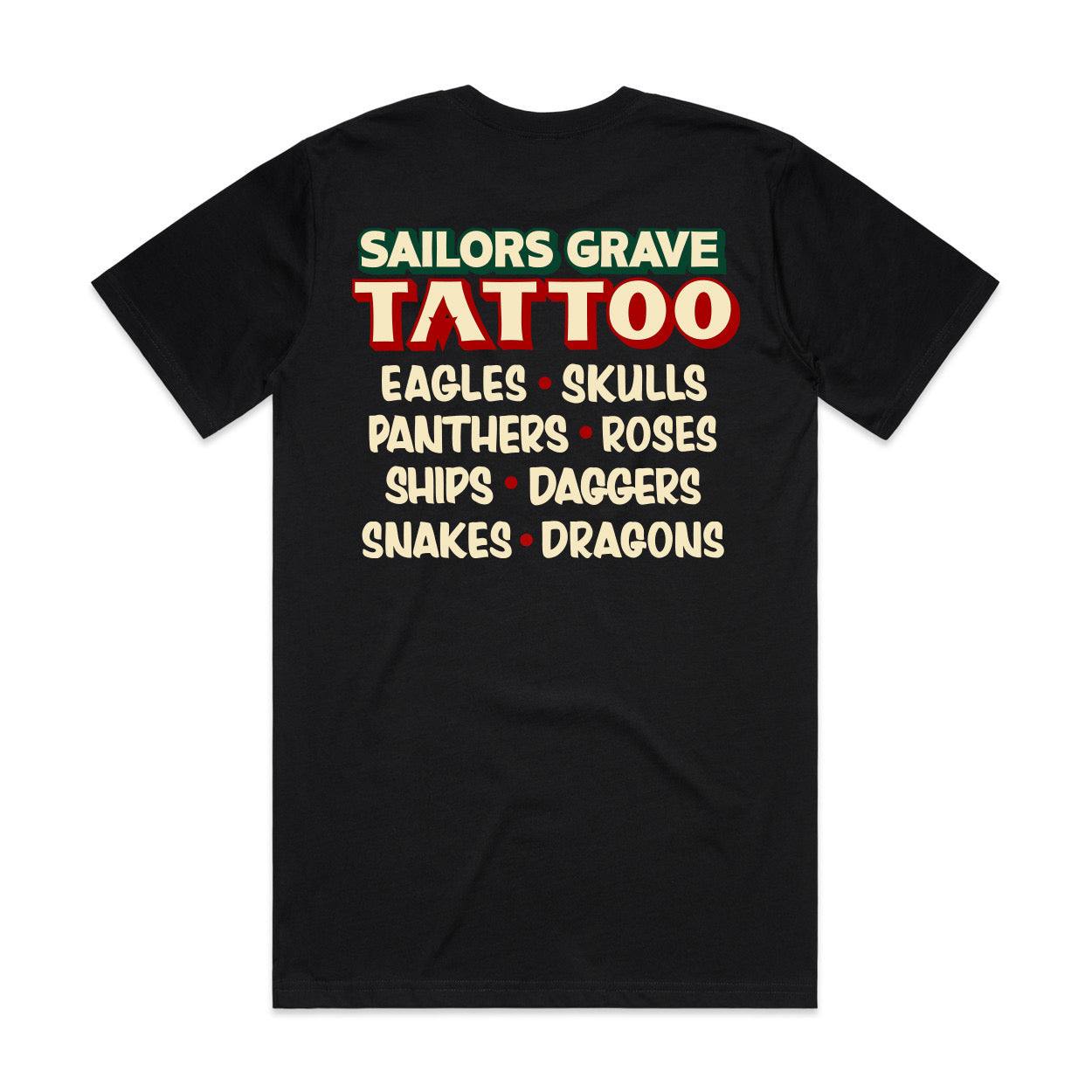SAILORS GRAVE SIGN PAINT SHIRT