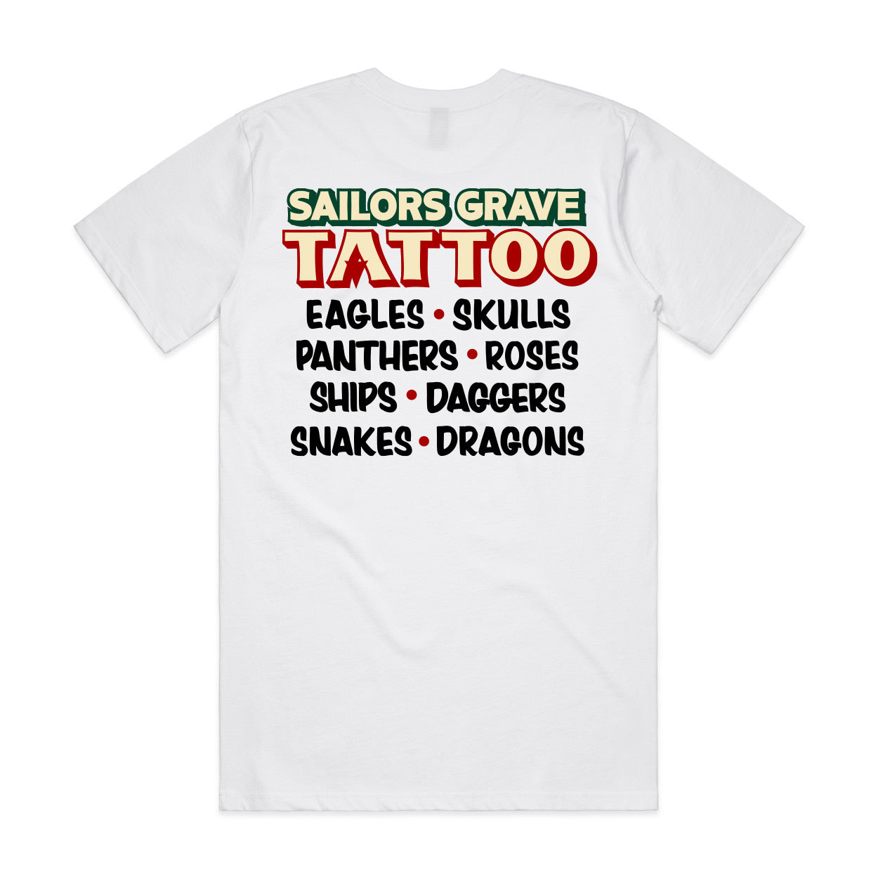 SAILORS GRAVE SIGN PAINT SHIRT
