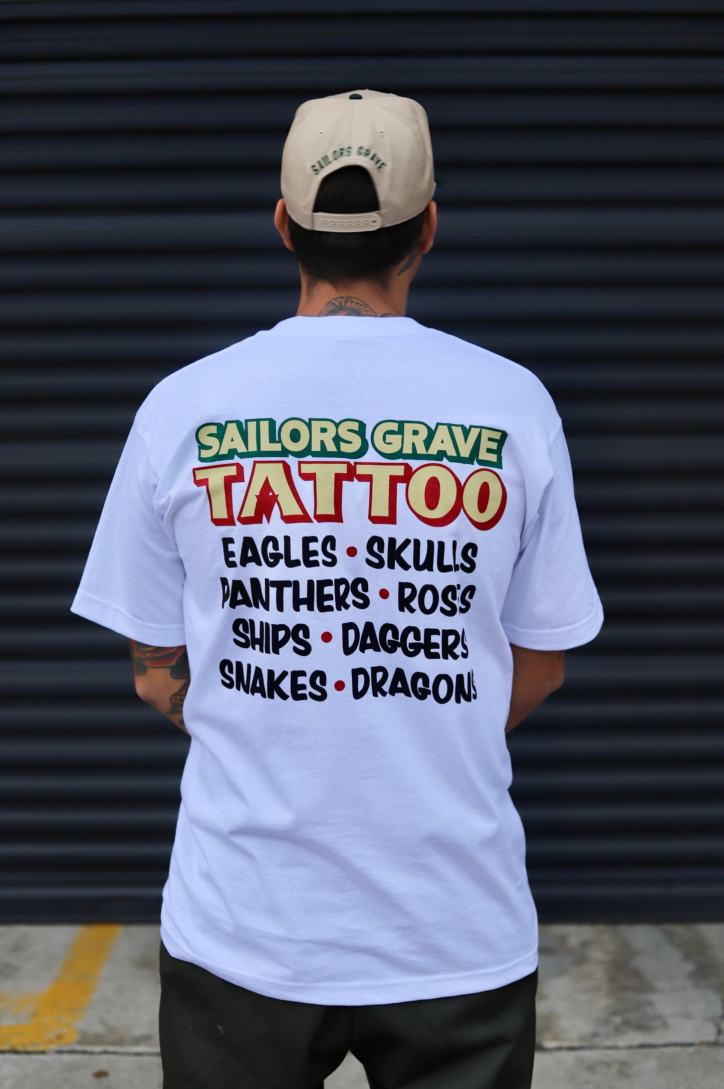 SAILORS GRAVE SIGN PAINT SHIRT