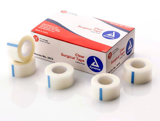 Clear surgical tape